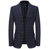 Maxime Leisure Suits Men Coat Plaid - MAXIME