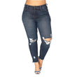 Hip Raise Plus Size Jeans - MAXIME