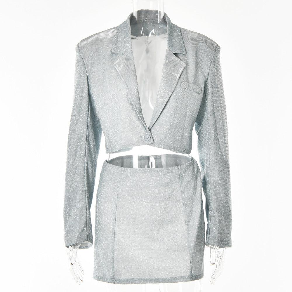 MAXIME High-waisted Skirt Suit - MAXIME