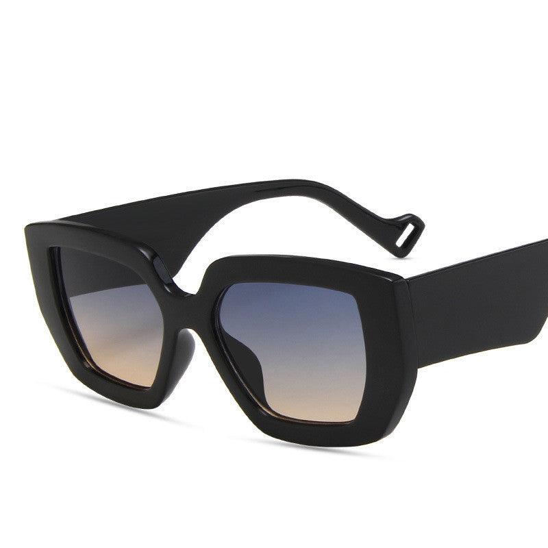 Personality Polygon Contrast Sunglasses - MAXIME