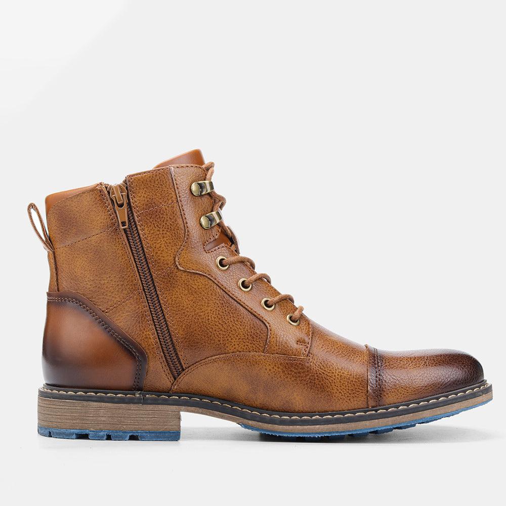 Mens Fashion High Top Vintage Martin Boots - MAXIME