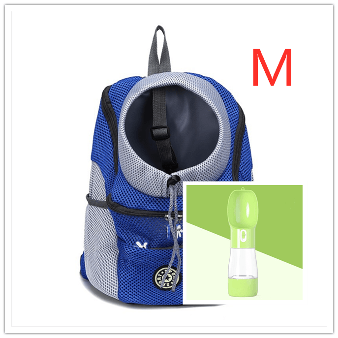 Pet Dog Carrier Carrier For Dogs Backpack Out Double Shoulder Portable - MAXIME