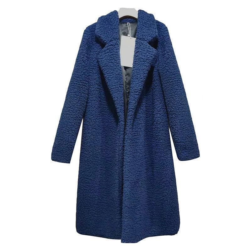 Women's Lapel Long Sleeve Coat Clothing - MAXIME