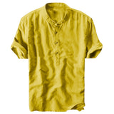 Summer Short-Sleeved Shirt Men - MAXIME