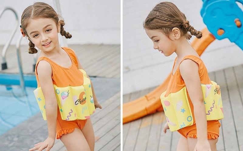 Children's Life Jackets Buoyancy One-piece Swimsuits - MAXIME