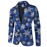 Men's Casual Printing Suit Vest Trouser Suit - MAXIME