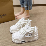 All-match Casual White Shoes For Women - MAXIME