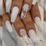 Ice Glitter Short Ballet Foreign Trade Section Wears Nail Art - MAXIME