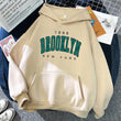 1898 Brooklyn New York Printed Women Hoodie - MAXIME