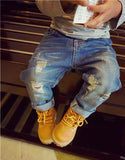 Ripped Jeans Washed Boy European Style - MAXIME