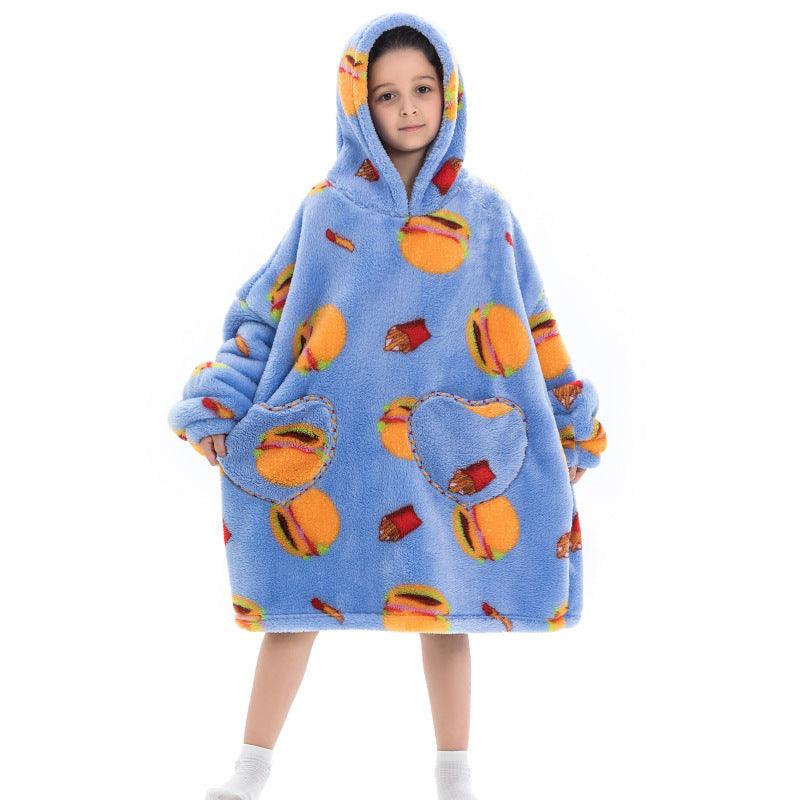 Oversized Sweatshirt Lazy Sweatshirt Kids - MAXIME