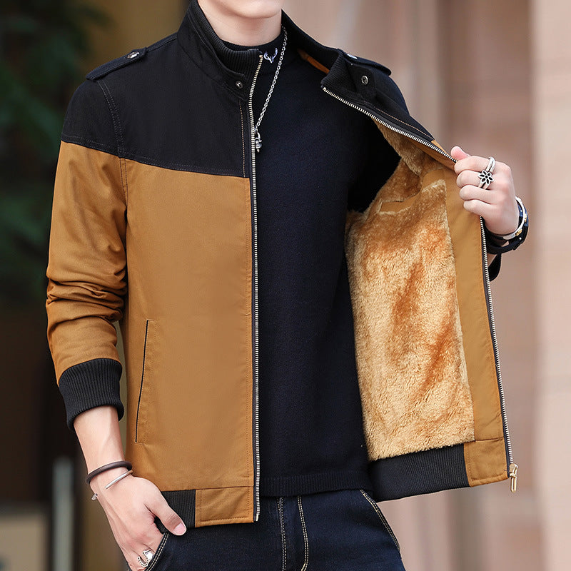 Men's Casual Jacket With Velvet - MAXIME