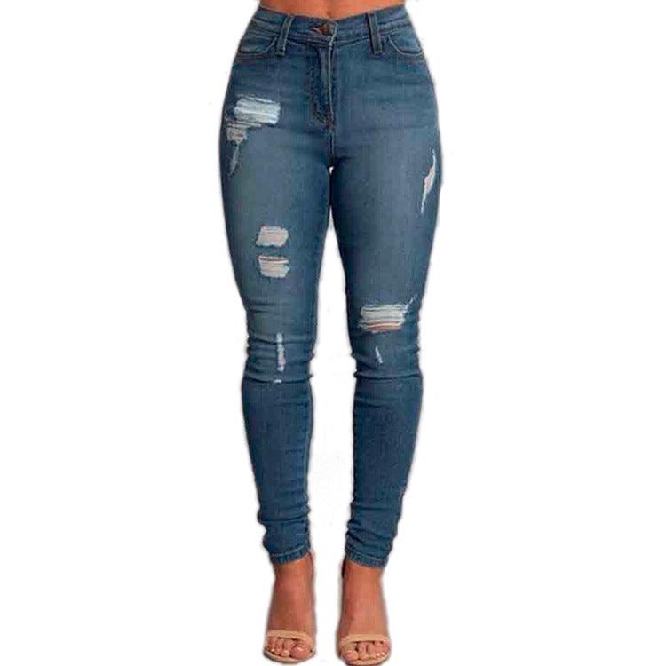 Slim Fit Hip Raise Women's Jeans - MAXIME