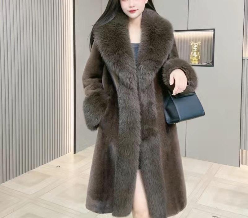 Mink Hair Fur Overcoat Women - MAXIME