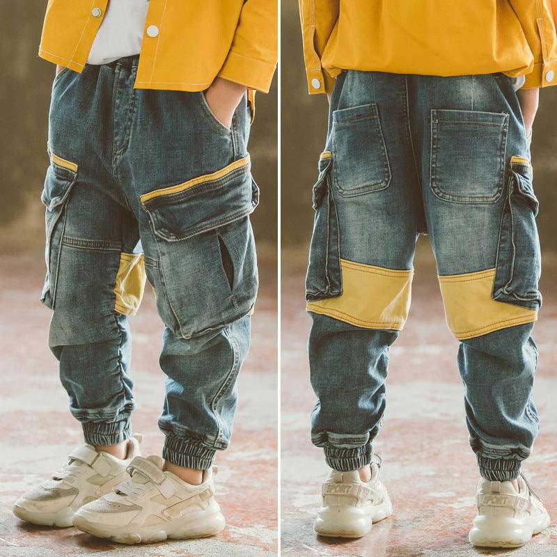 Boys Spring And Autumn Jeans - MAXIME