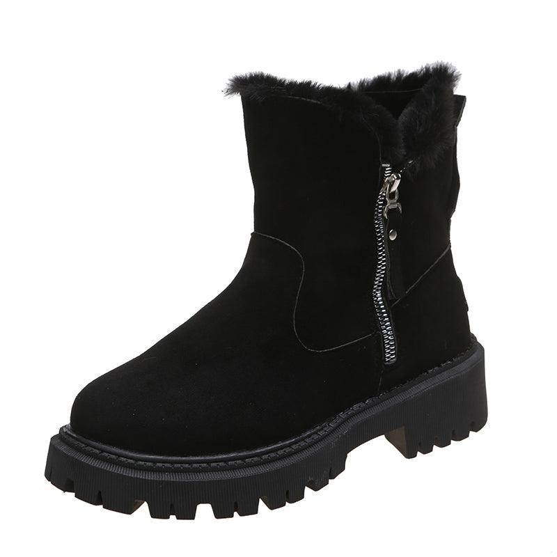 Maxime Thick Plush Snow Boots Women - MAXIME