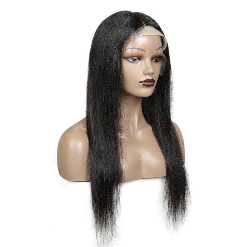 Lace real human hair wig headgear - MAXIME