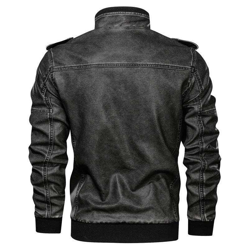 Men's Pu Leather Coat - MAXIME