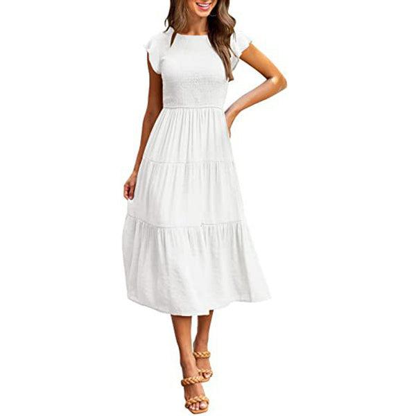 Holiday Style High Waist Dresses Summer - MAXIME