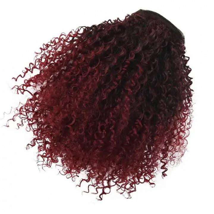 Drawstring Stretch Small Curly Wig - MAXIME