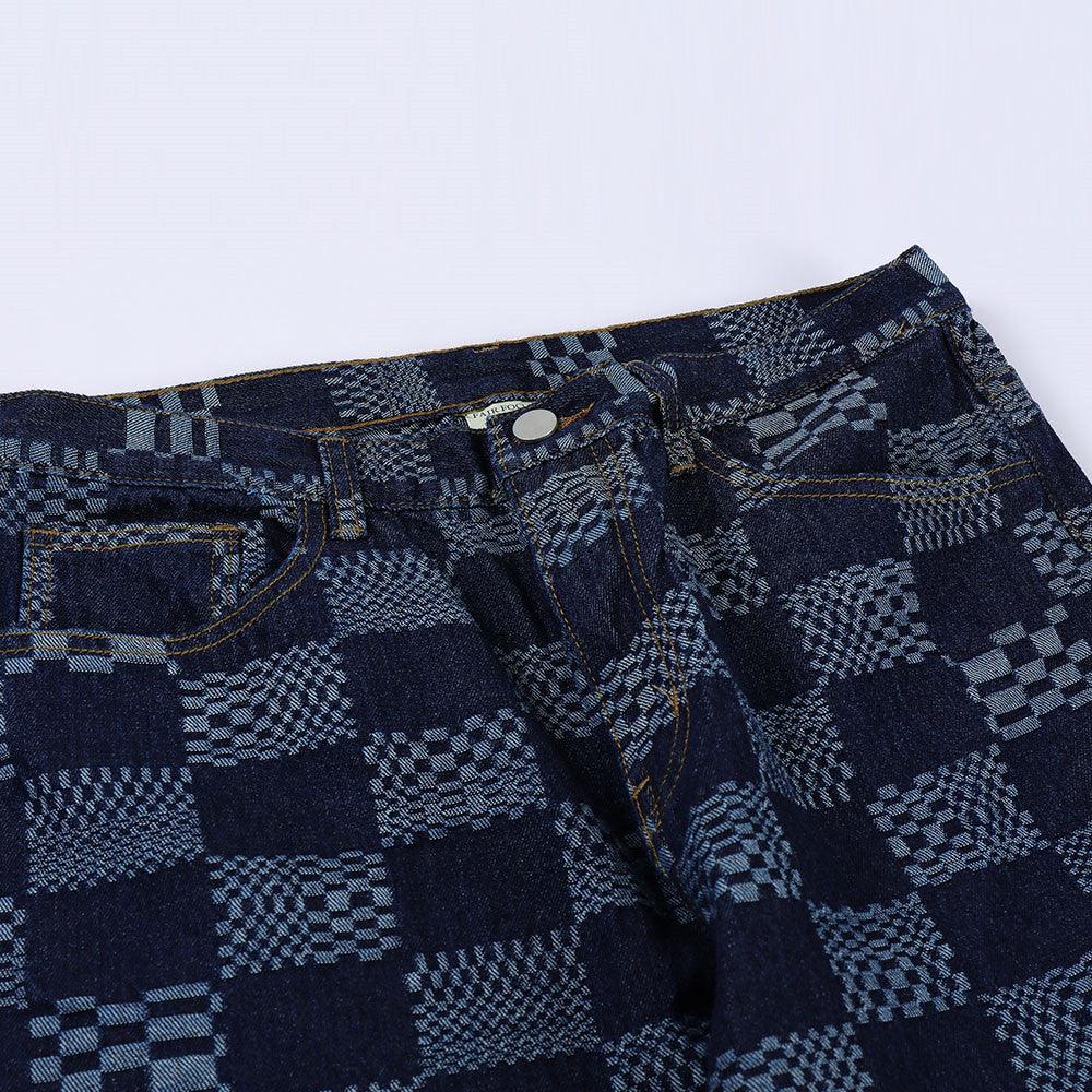 Fashion Checkerboard Jacquard - MAXIME