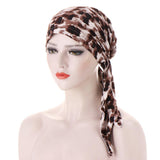 Maxime Curved Tail Turban Hat - MAXIME