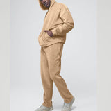 Casual Plush Sweater Pants Suit - MAXIME