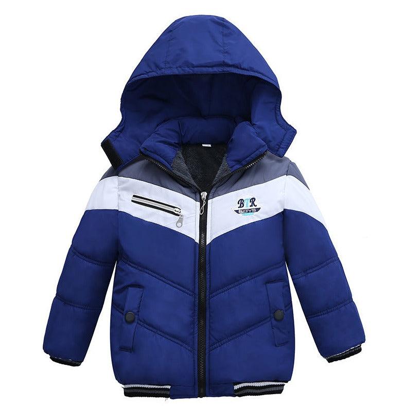 Hooded Padded Jacket For Boys - MAXIME