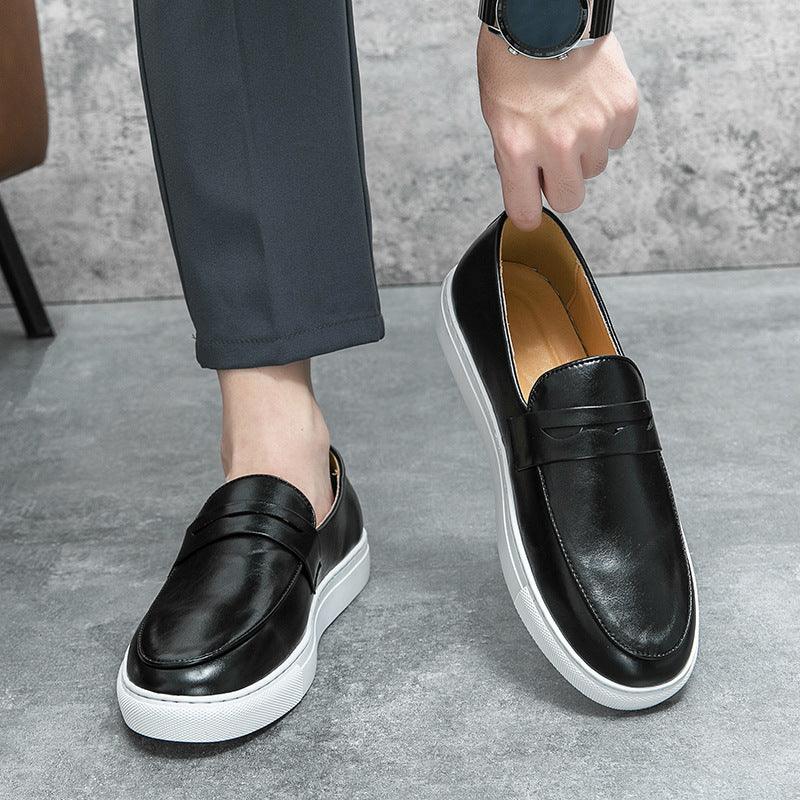 Male Business Casual Leather Shoes - MAXIME