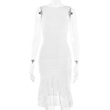 Slim Skinny Sleeveless Dress - MAXIME