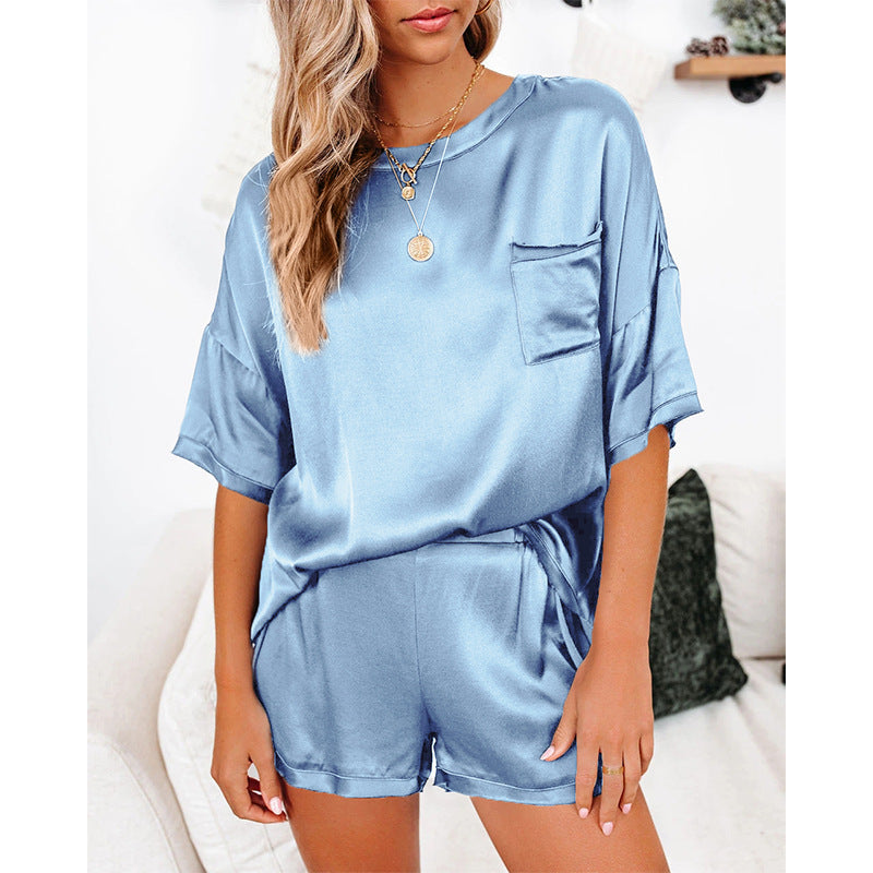 Pajama Set Short Sleeve Sleepwear - MAXIME