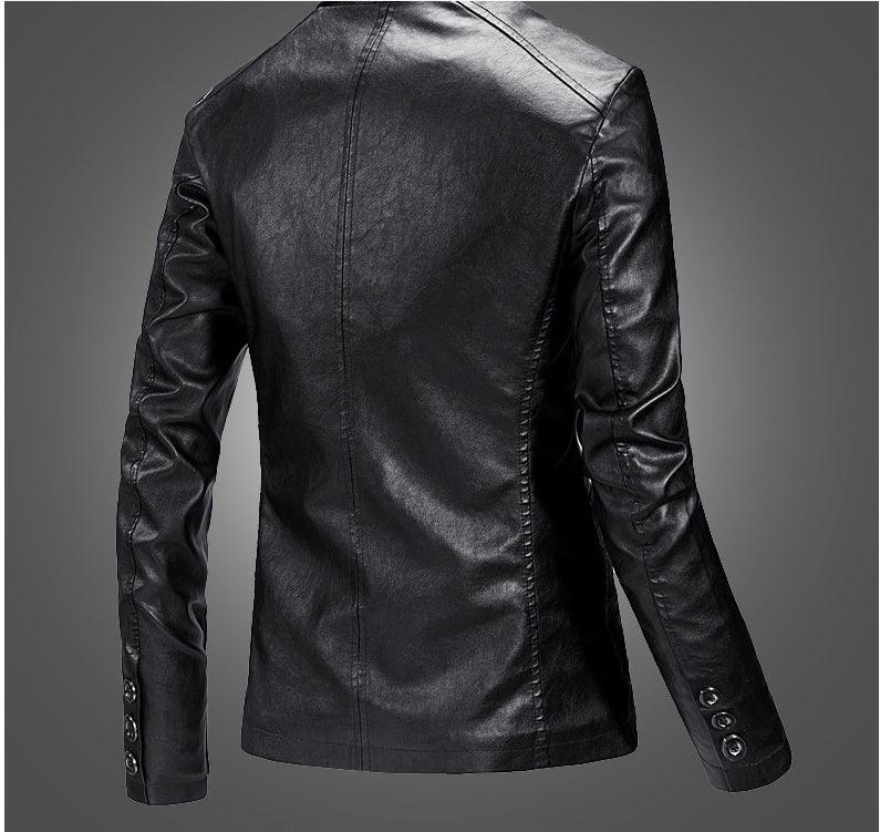 Leather Jacket Small Suit Men - MAXIME