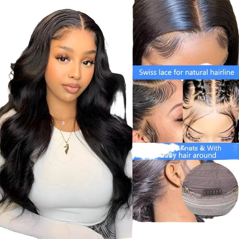 Loose Deep Wave13x4 Transparent Lace Human Hair Sleeve - MAXIME