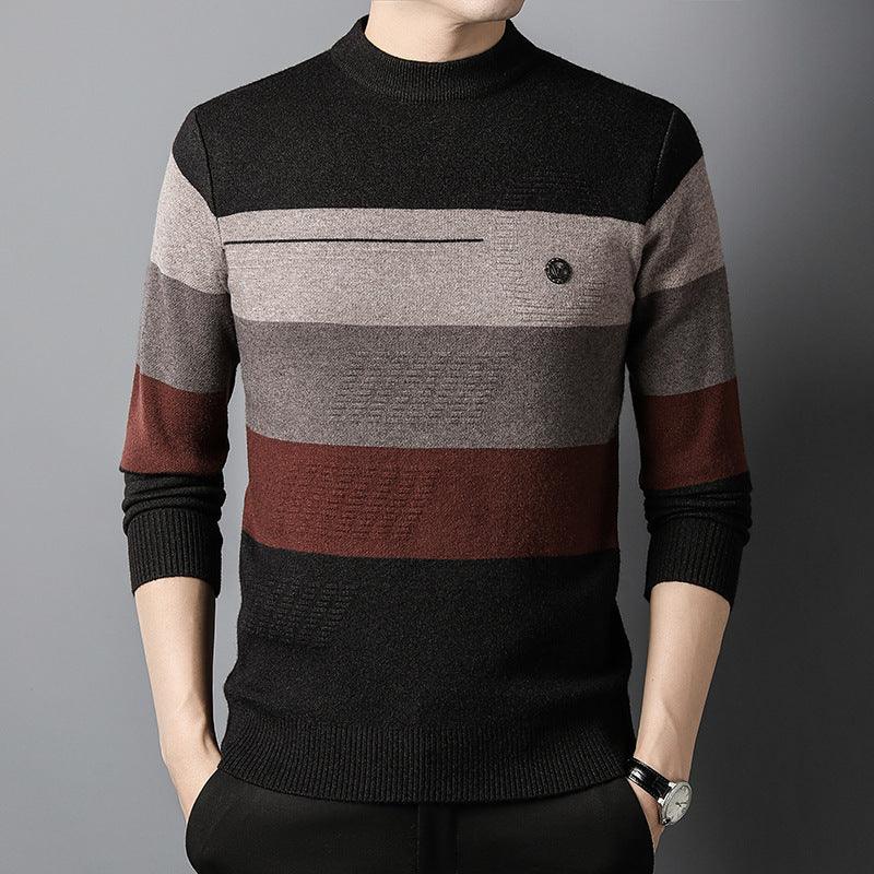 Round Neck Knitted Bottoming Shirt - MAXIME