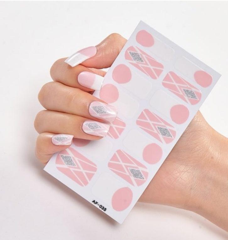 Nail Stickers, Nail Polish Glue, Full Nail Stickers - MAXIME