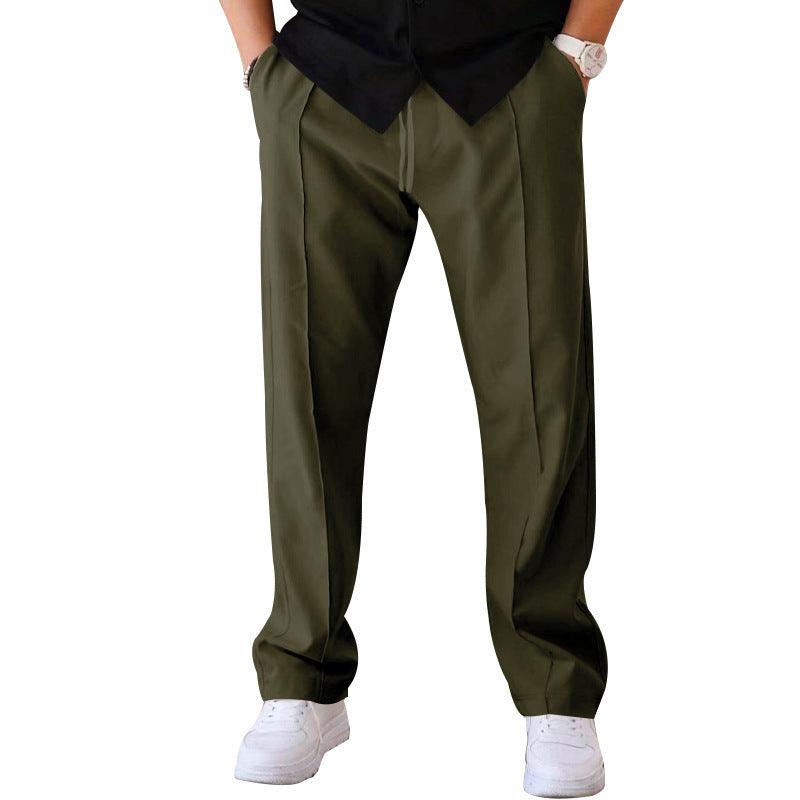 Men's Trousers Casual Loose Straight Pants - MAXIME