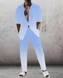 MAXIME 3D Printed Shirt And Trousers Suit - MAXIME