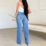 Fashion Holes Frayed Casual Pants - MAXIME