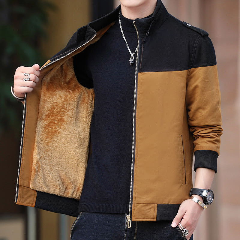 Men's Casual Jacket With Velvet - MAXIME