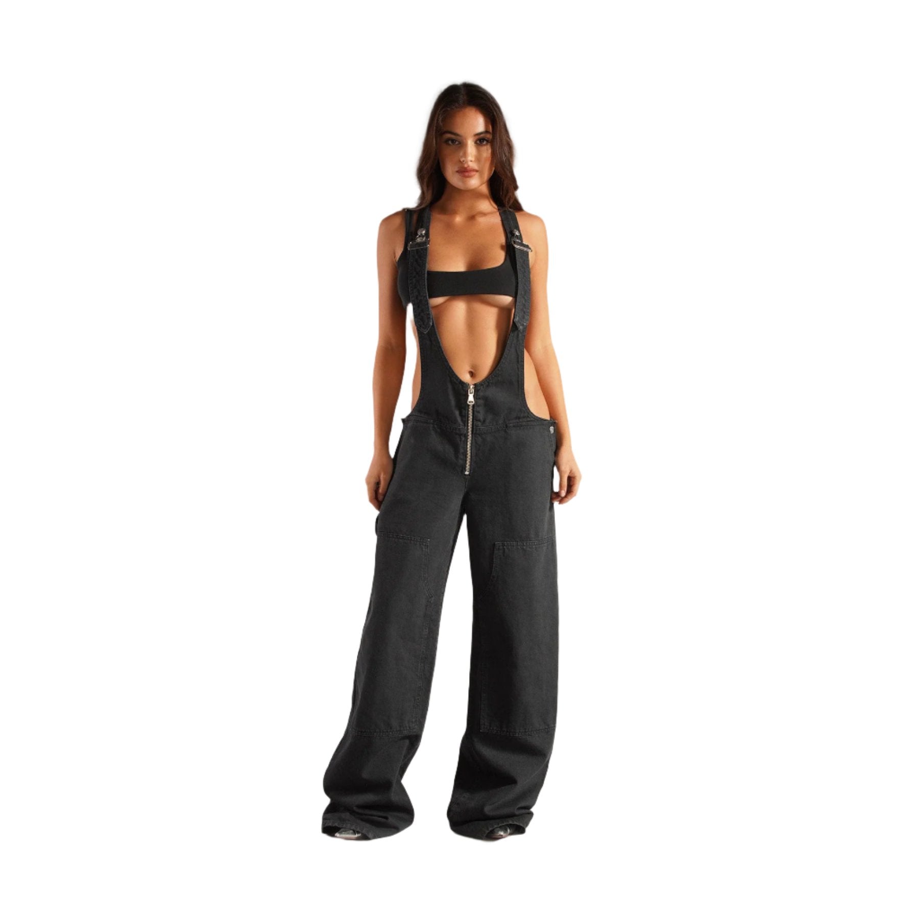 Jumpsuit Streetwear Jeans Pants - MAXIME