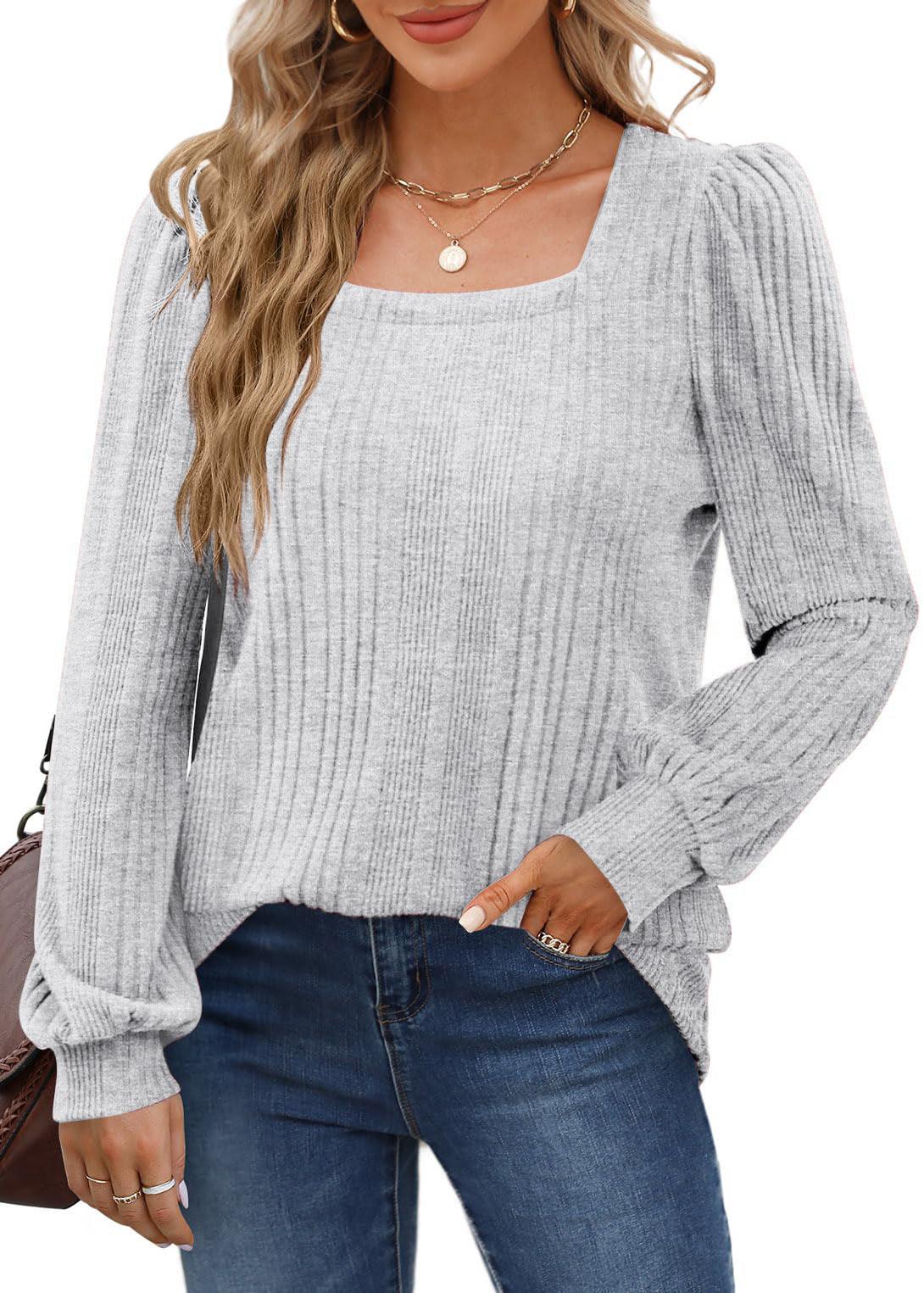 Maxime Casual Long Sleeve Top - MAXIME