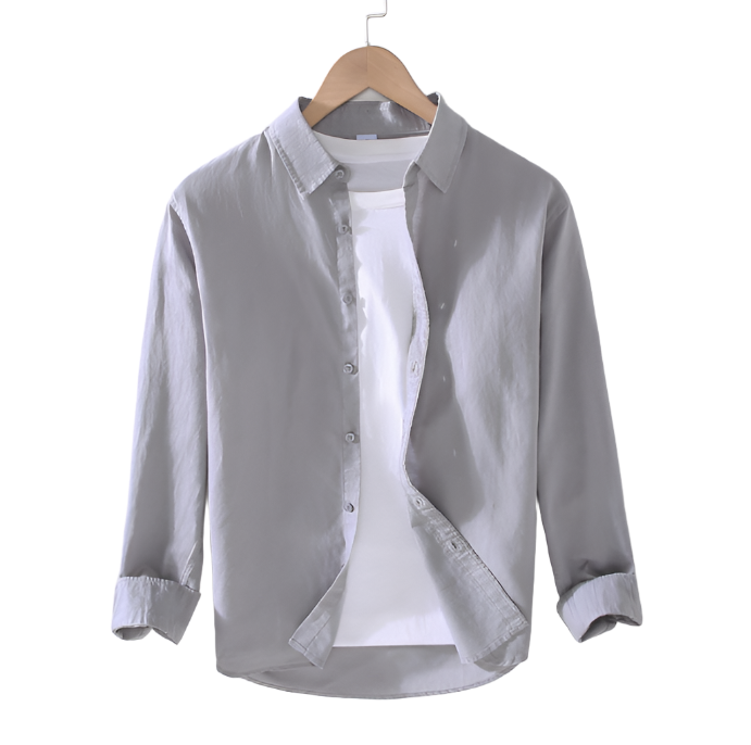 Maxime Cotton linen shirt men - MAXIME