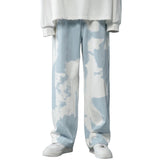 Denim Straight Leg Pants - MAXIME