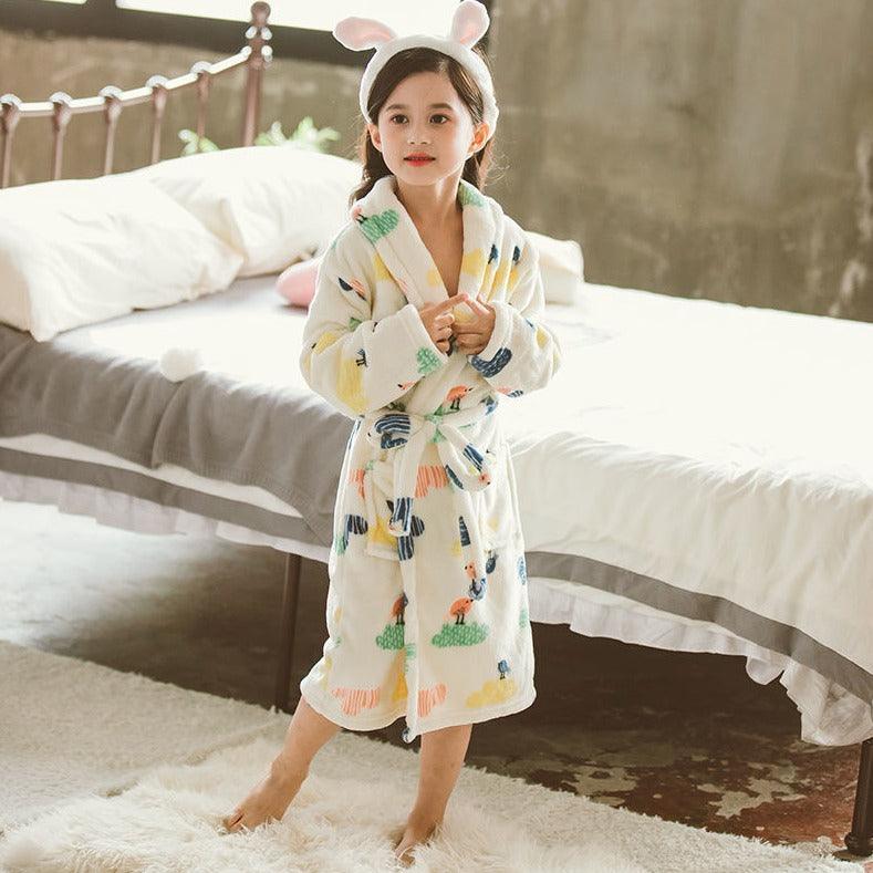 Children's Nightgown Thickened Pajamas - MAXIME