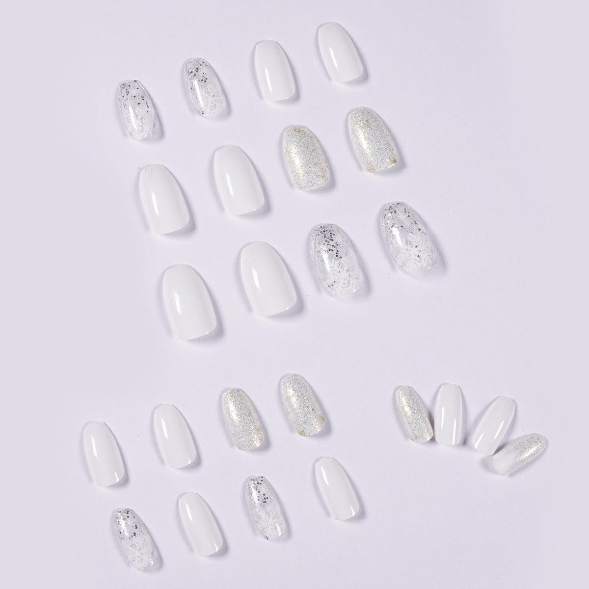 Ice Glitter Short Ballet Foreign Trade Section Wears Nail Art - MAXIME