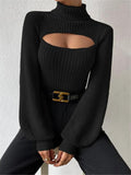 MAXIME Sexy Loose High Collar Sweater - MAXIME