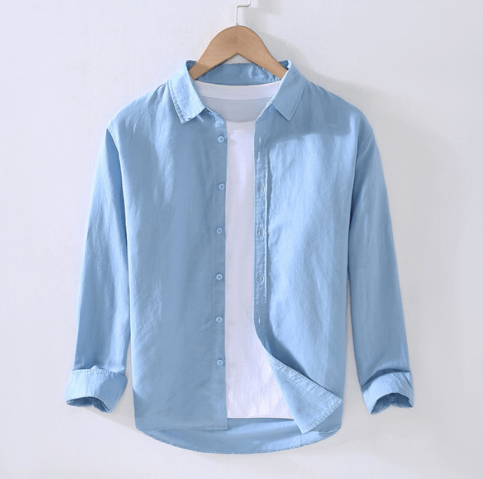 Maxime Cotton linen shirt men - MAXIME