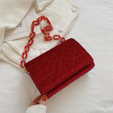 Net Red Women's Chain Messenger Bag - MAXIME