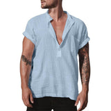 Loose Stand Neck Solid Color - MAXIME