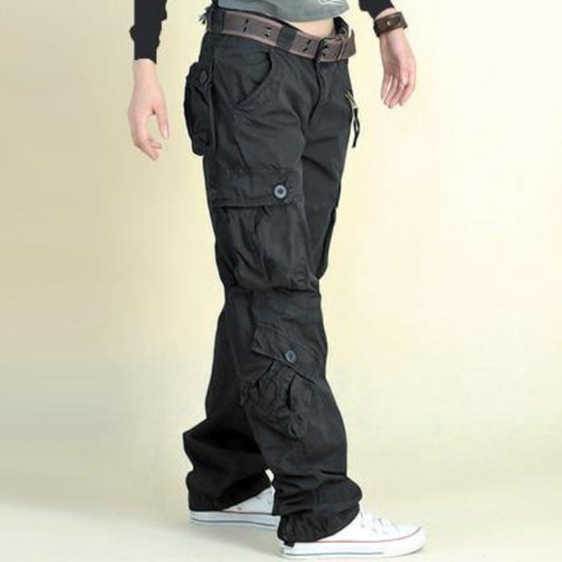 Womens Loose Cargo Sweatpants - MAXIME